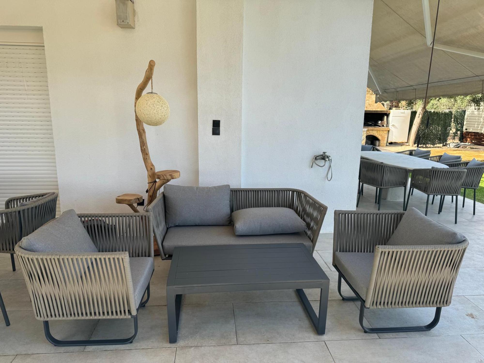 Zoza Luxury Villa Isthmia By The Sea With Private Pool Kalamáki 外观 照片