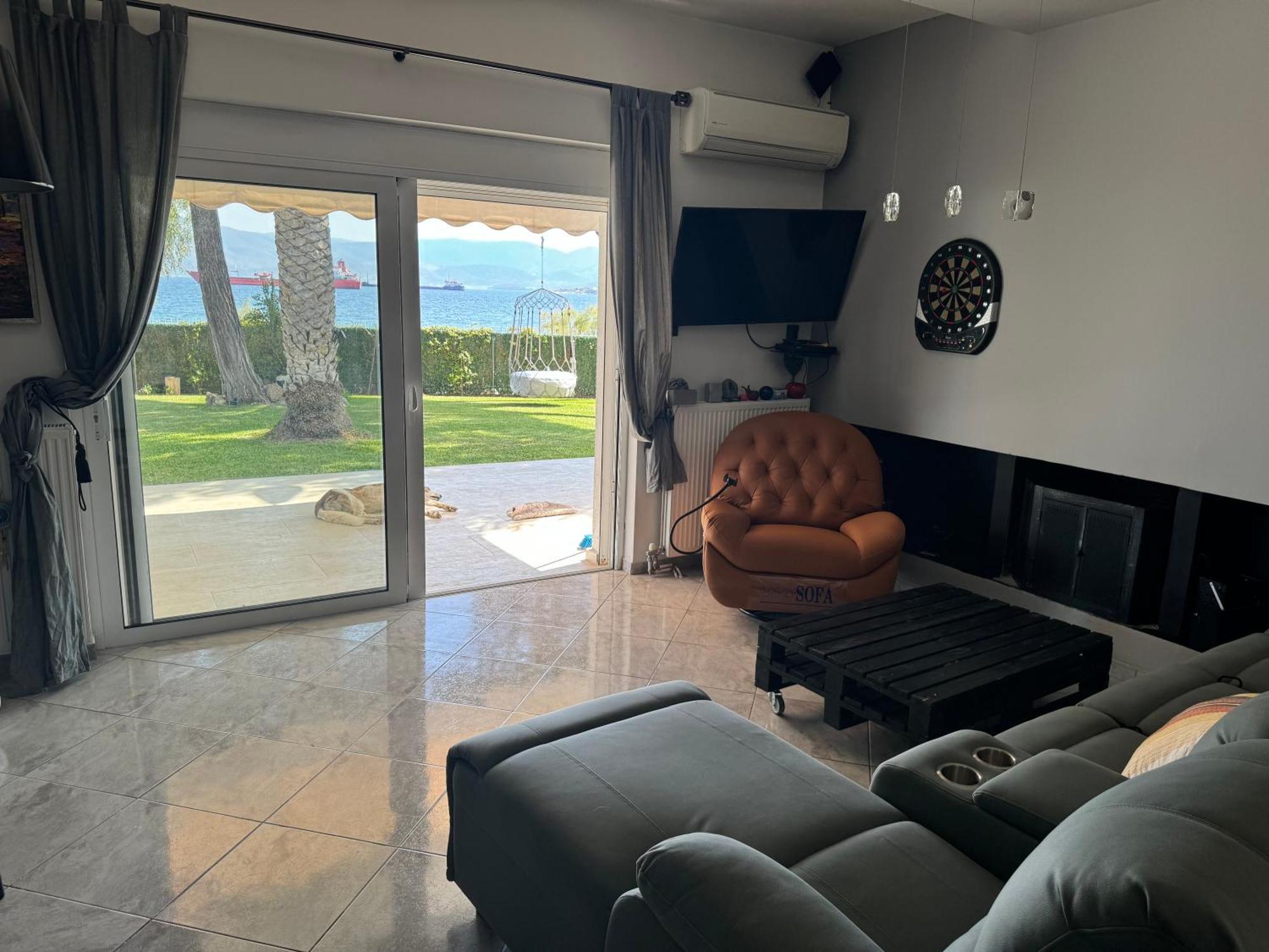 Zoza Luxury Villa Isthmia By The Sea With Private Pool Kalamáki 外观 照片